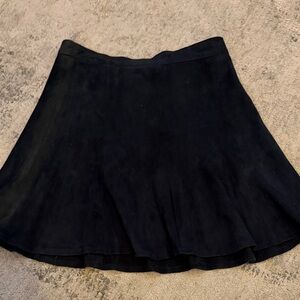 Rag & Bone Elegant Navy Skater Skirt